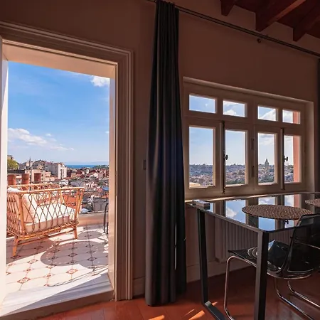 아파트 Homie - Turna Residences In Cihangir 이스탄불