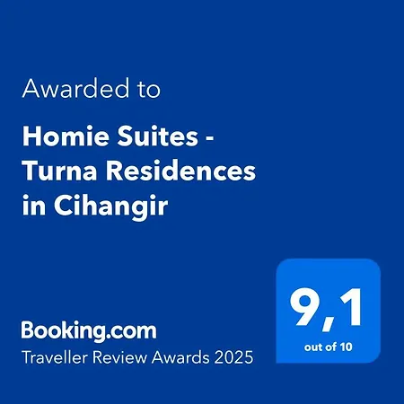 アパート Homie - Turna Residences In Cihangir *